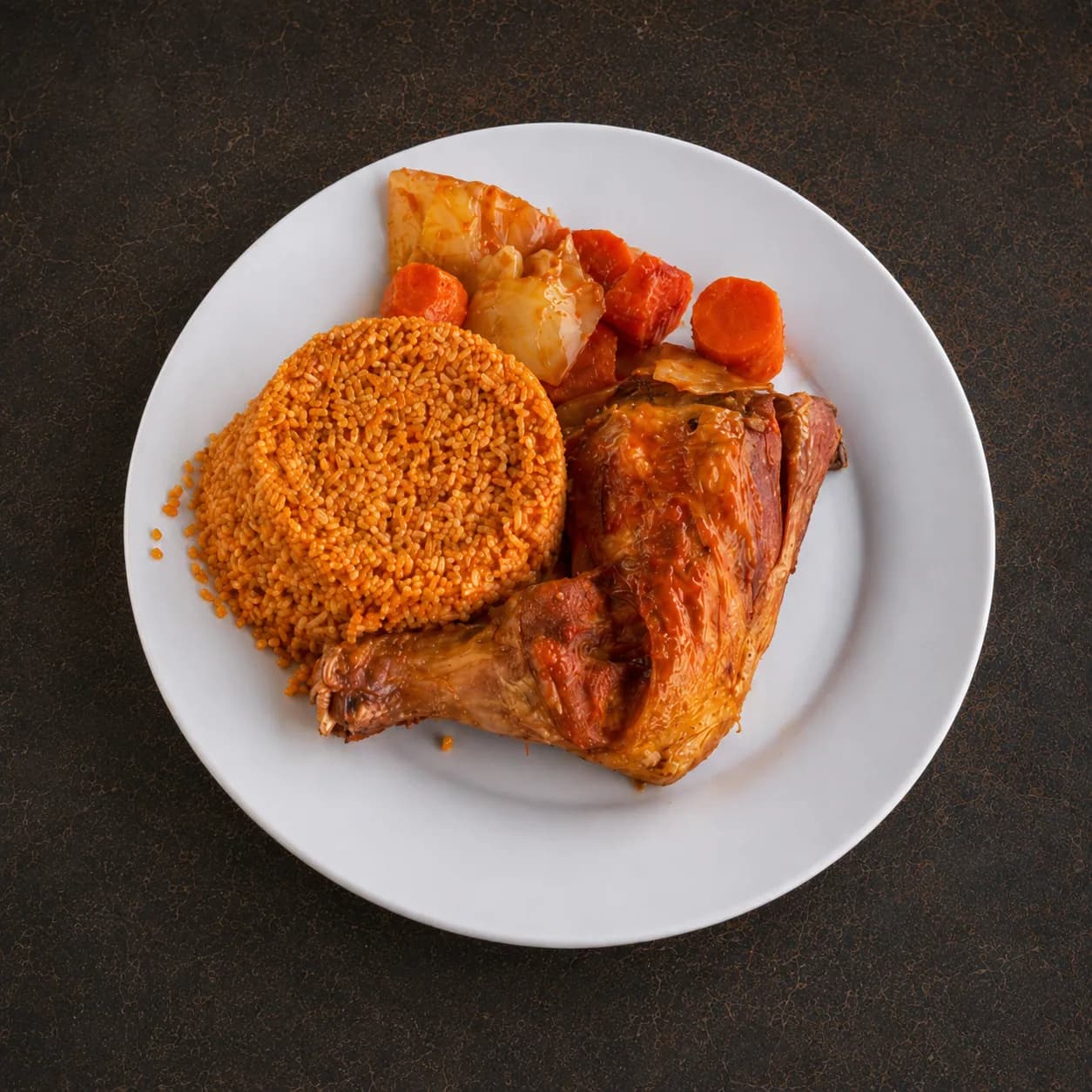 Riz au poulet & légumes